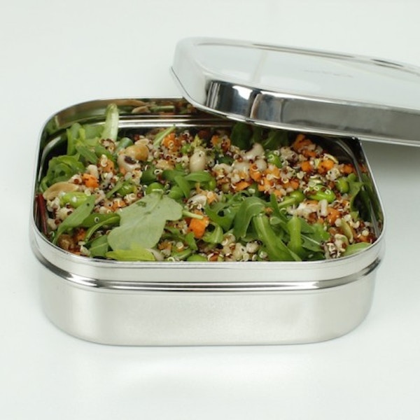 Large Stainless Steel Square Food Container
