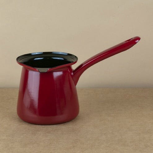 Objects of Use Red/Black Enamel Coffee Boiler, £30