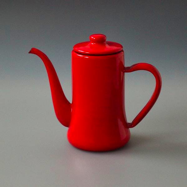 Labour & Wait Japanese Coffee Pot Red, £55