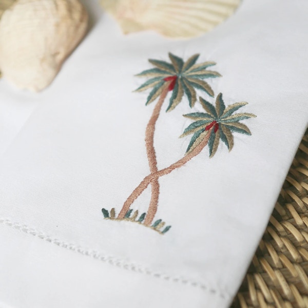 Sarah K Palm Tree Hand Towel, £12