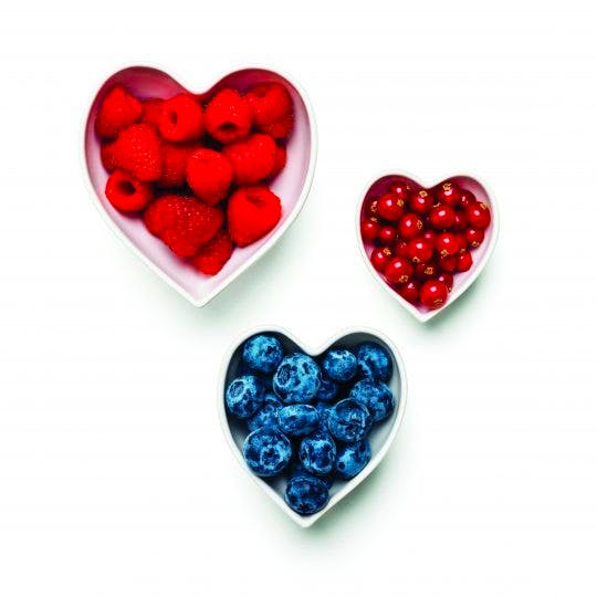 Daylesford 3 Heart Bowls, £20