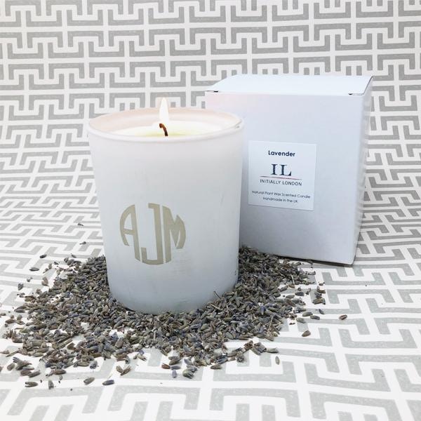 Initially London Monogrammed Scented Candle, £35