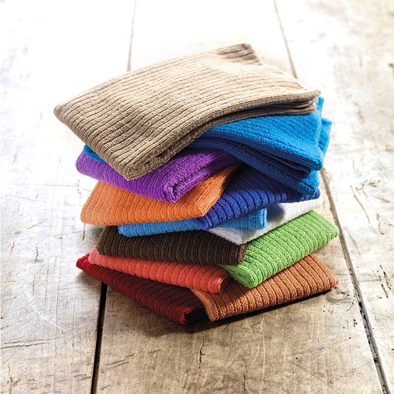 12 Large Microfibre Cloths Towels Set 