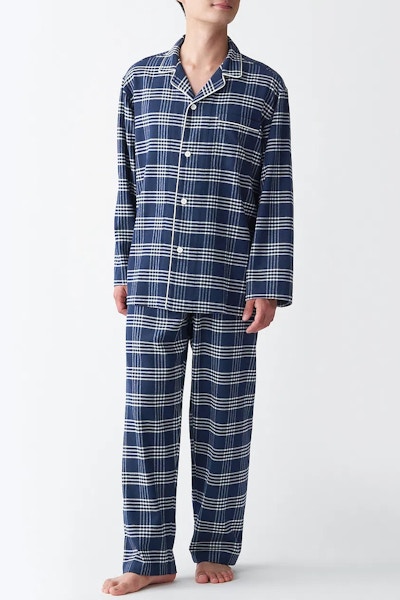 Muji Side Seamless Flannel Pyjamas, £49.95