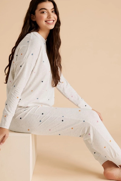 Marks & Spencer Cotton Star Print Pyjama Set, £19.50