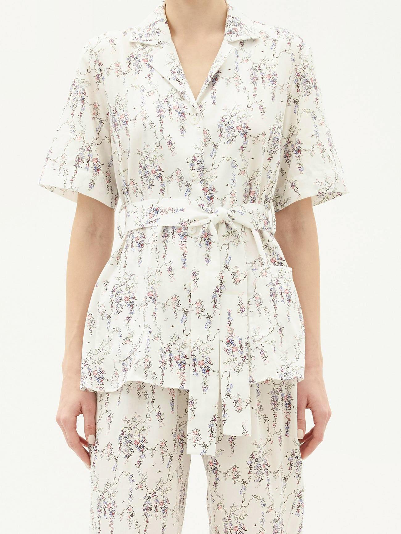 Emilia Wickstead Fifi Floral-Print Cotton Pyjamas, £490