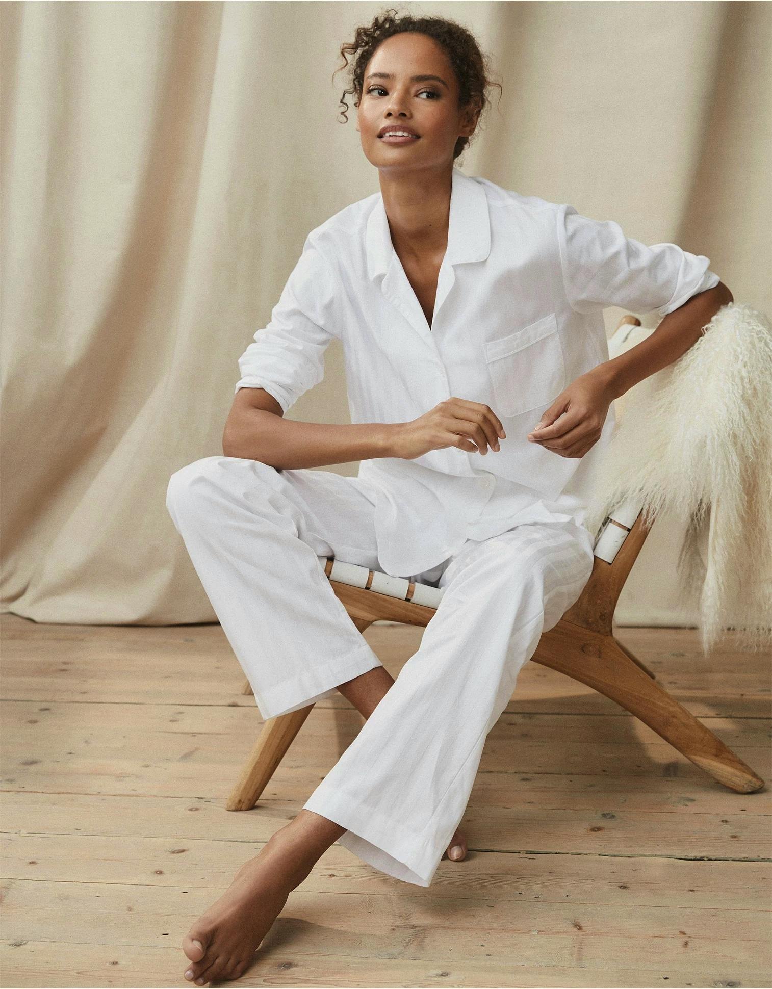 The White Company Cotton Classic Pyjama Set, £80