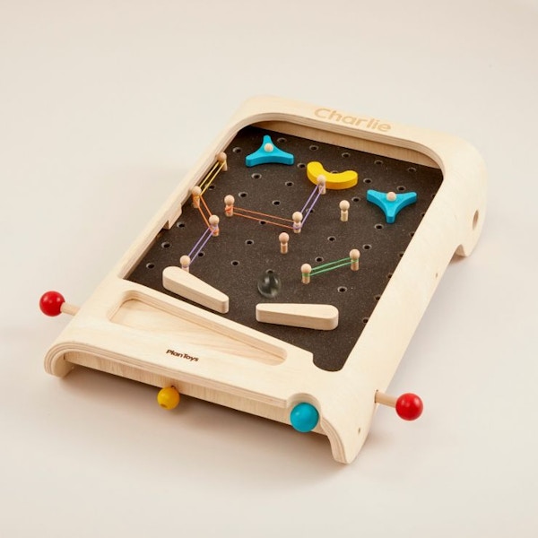 My 1st Years Personalised Plan Toys Tabletop Pinball Toy, £100