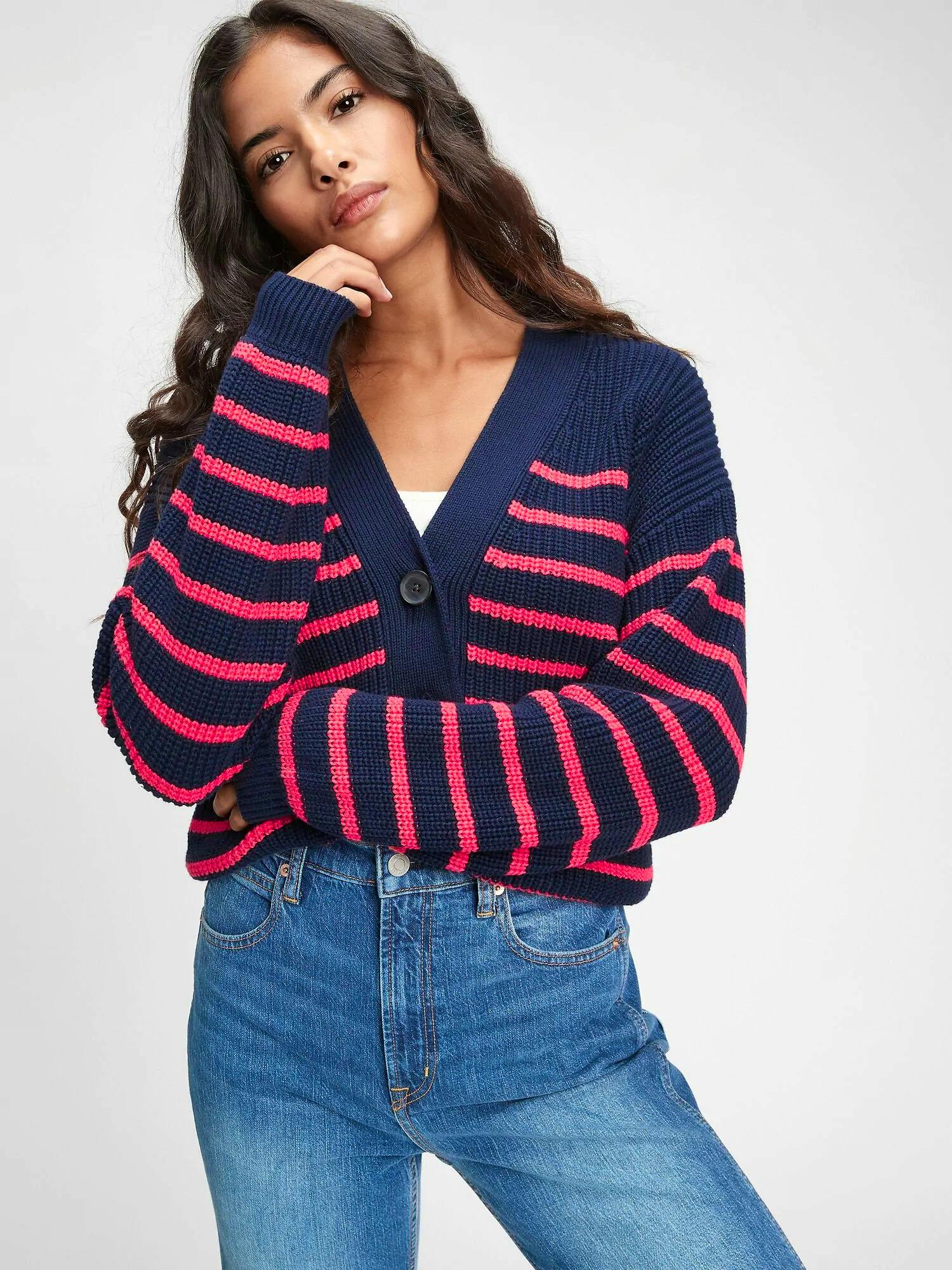 GAP Button Front Cardigan, £49.95