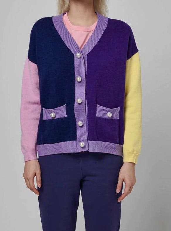 Flannels Olivia Rubin Block Cardigan, £220