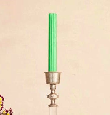 Matilda Goad Pack of Emerald Beeswax Candles, £42