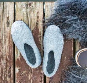 Flint Felt Slippers, £58