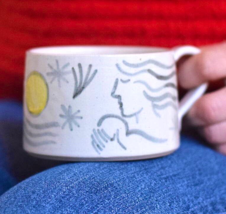 Not On The High Street Mother And Baby Mug, £27