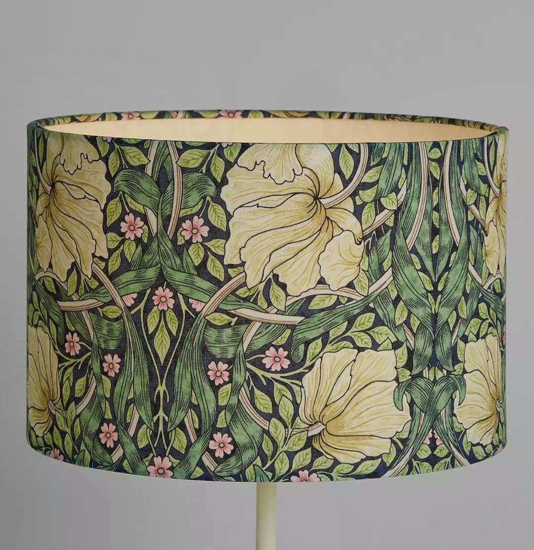 John Lewis Morris & Co Pimpernel Lampshade, Jade, £50 – £60