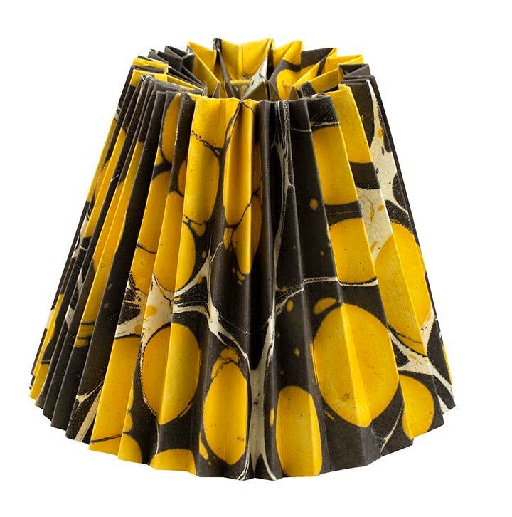 Rosi De Ruig Pleated Tumeric, £115