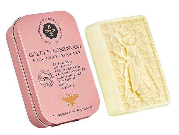 Golden Rosewood Solid Hand Cream Bar