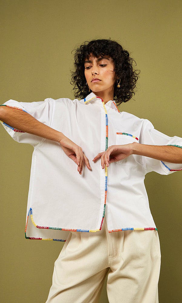 Plumo Whipstitched Shirt, £229