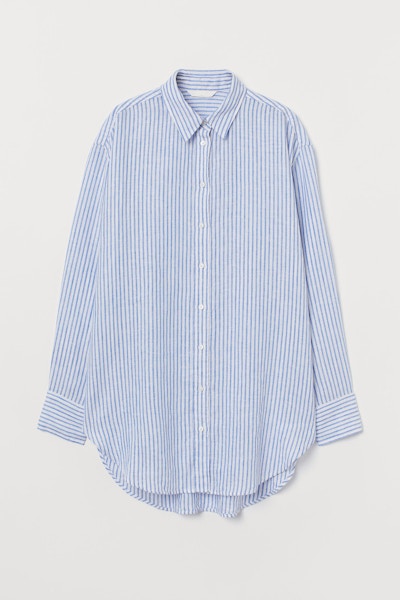 H&M Linen Shirt, £19.99