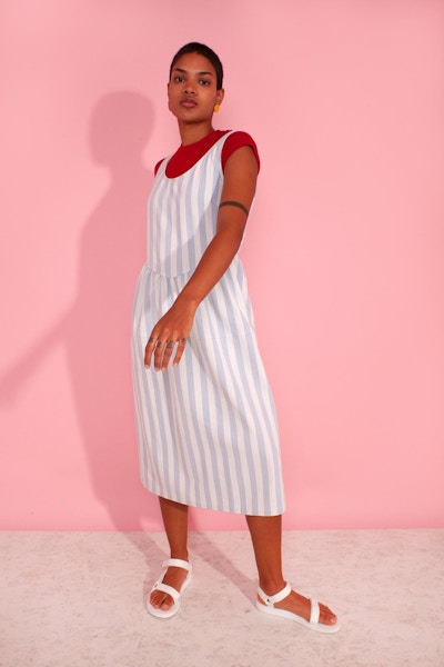 LF Markey Laurie Denim Dress Stripe, £145