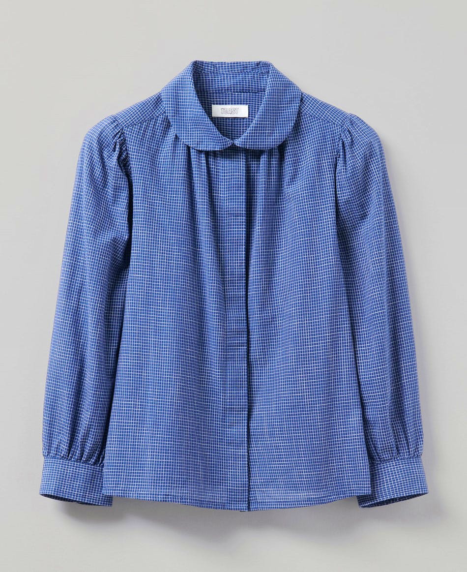 Toast Slubby Check Cotton Shirt, £115
