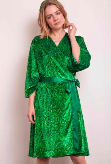 Wolf & Badger Velvet Ella Kimono, £325