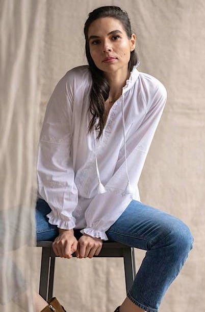 Dilli Grey Jyoti Tassel Shirt, £79