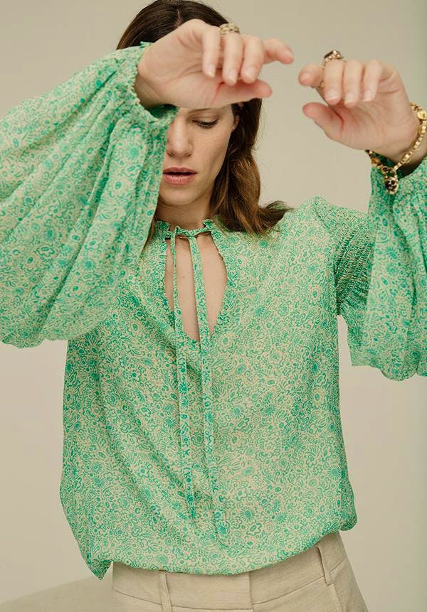 Lily & Lionel Stevie Top In Meadow, £190