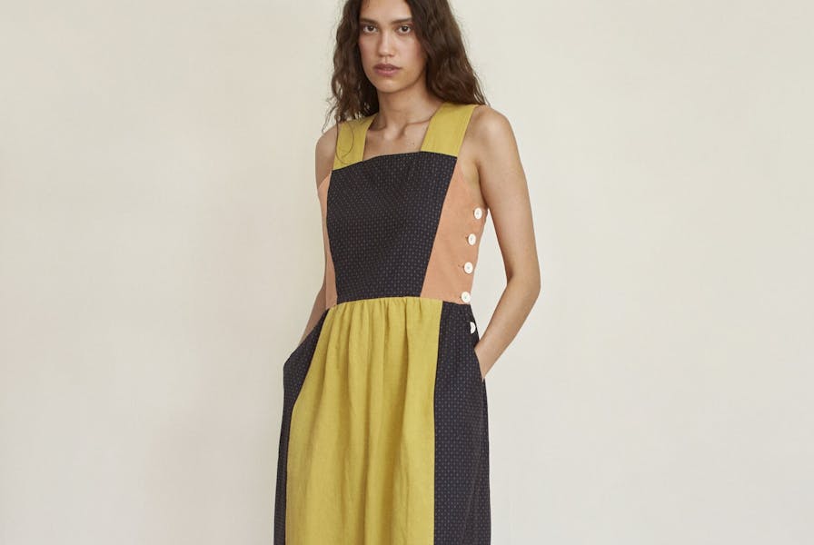 JUPITER DRESS - COLOUR BLOCK - PRE-ORDER