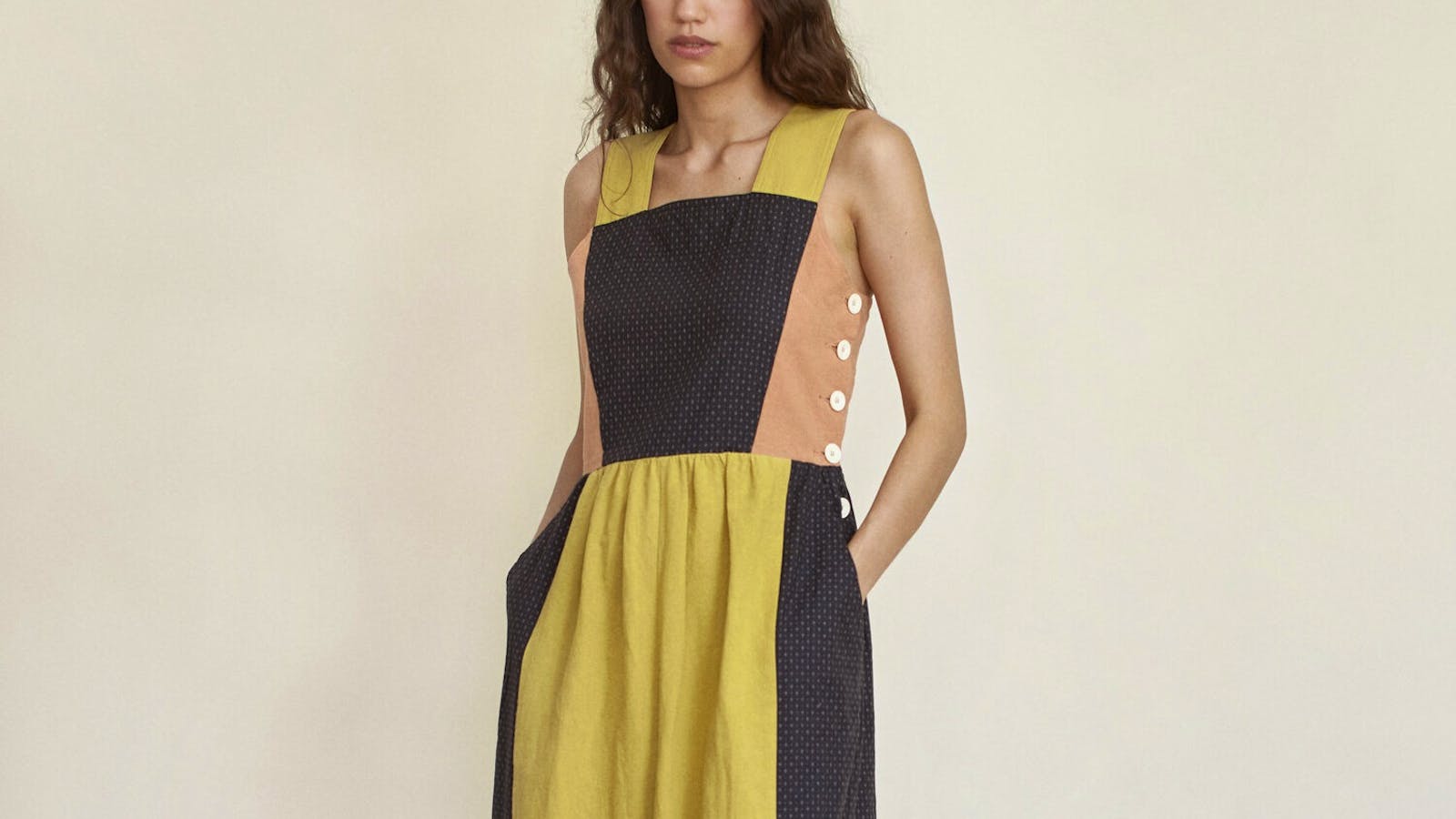 JUPITER DRESS - COLOUR BLOCK - PRE-ORDER