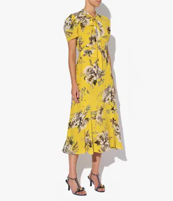 Elmer Dress Carnation Bouquet Crepe, £950