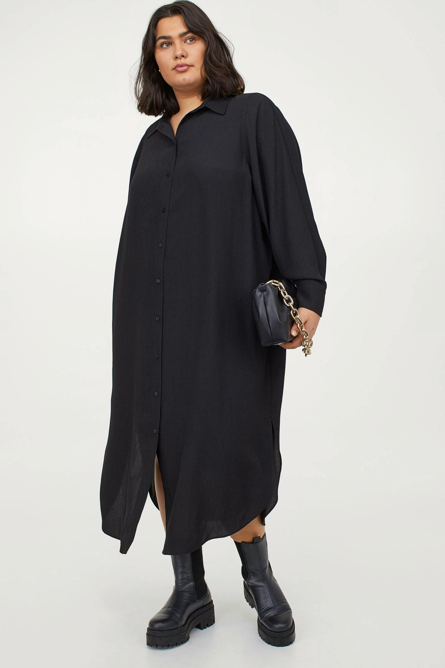 H&M+ Calf Length Shirt Dress, £24.99 