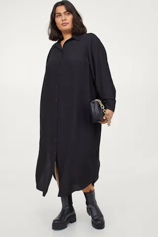 H&M+ Calf Length Shirt Dress, £24.99