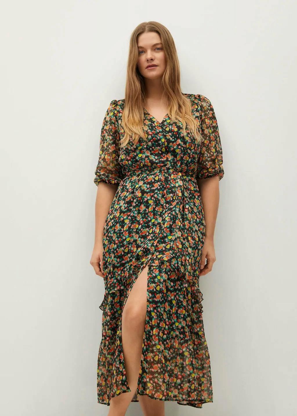 Printed Long Dress, £89.99 