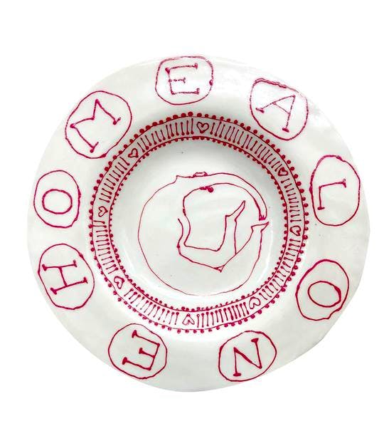 Laetitia Rouget Home Alone Plate, £120