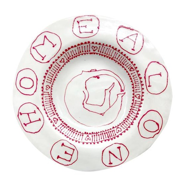 Laetitia Rouget Home Alone Plate, £120