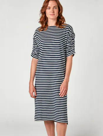 Jigsaw, Breton Jersey Dress, NOW £29