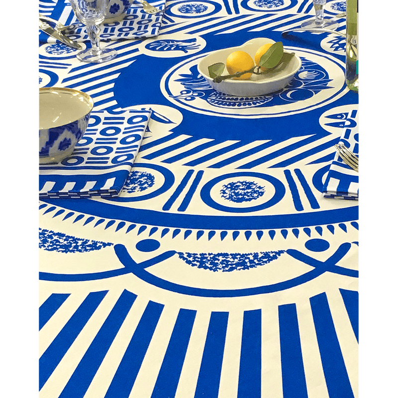 Cressida Bell Kalamata Table Cloth, £100