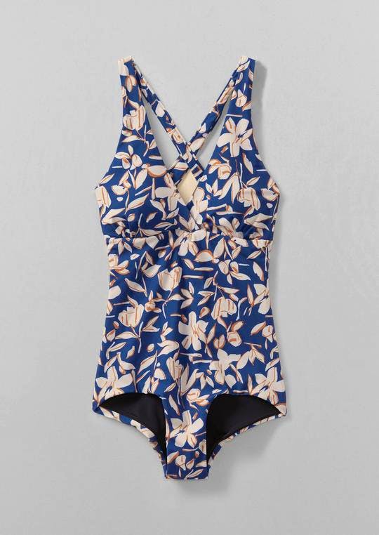 Toast Kado Floral Print Cross Back Swimsuit, £125