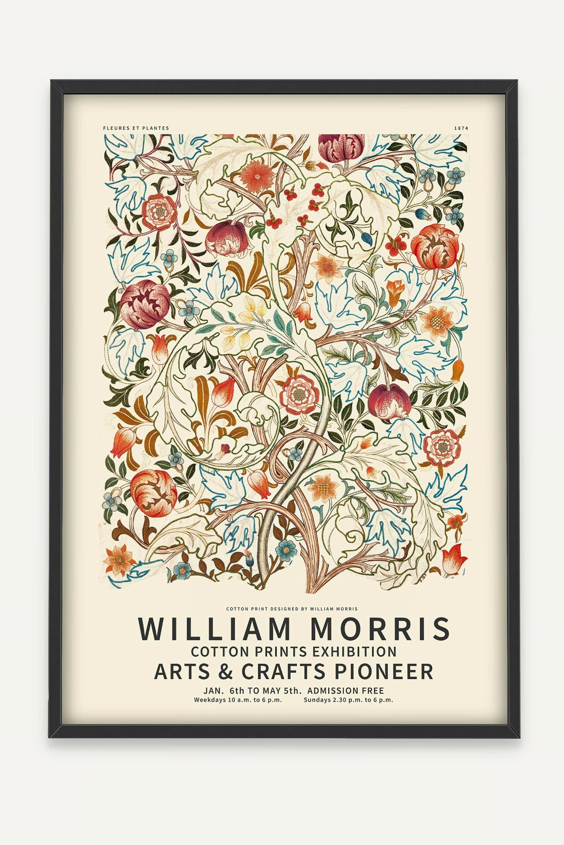 PSTR Studio Unframed William Morris Print, £45