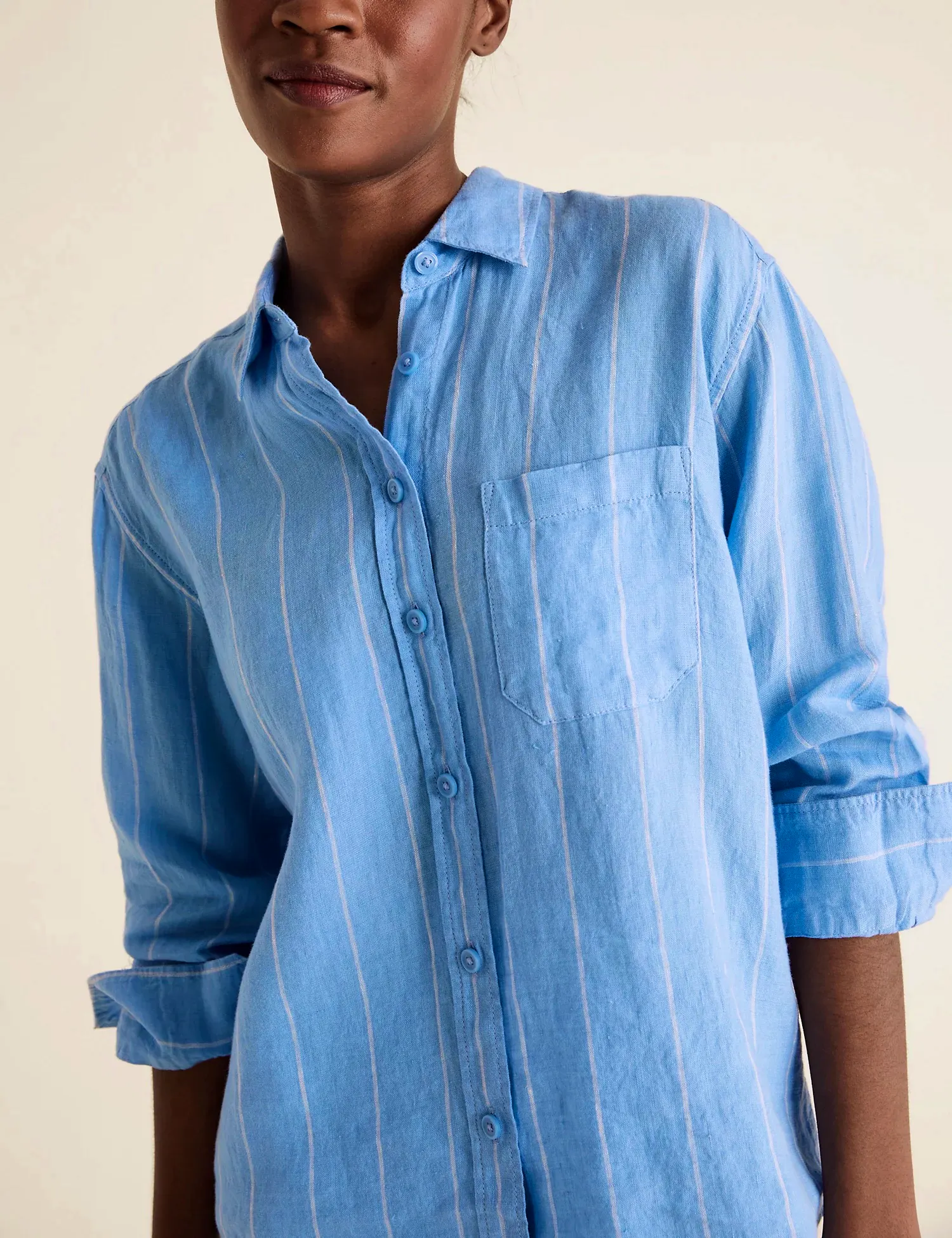 Marks & Spencer Pure Linen Oversized Shirt, £29.50