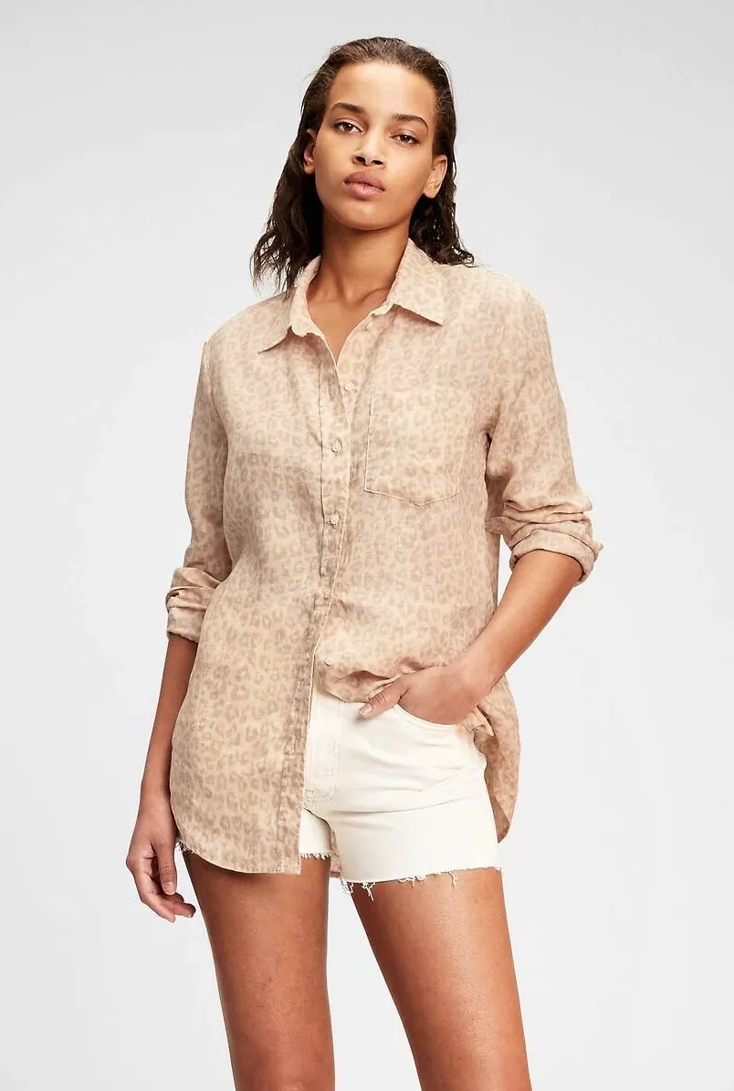 Gap Linen Boyfriend Shirt, £39.95