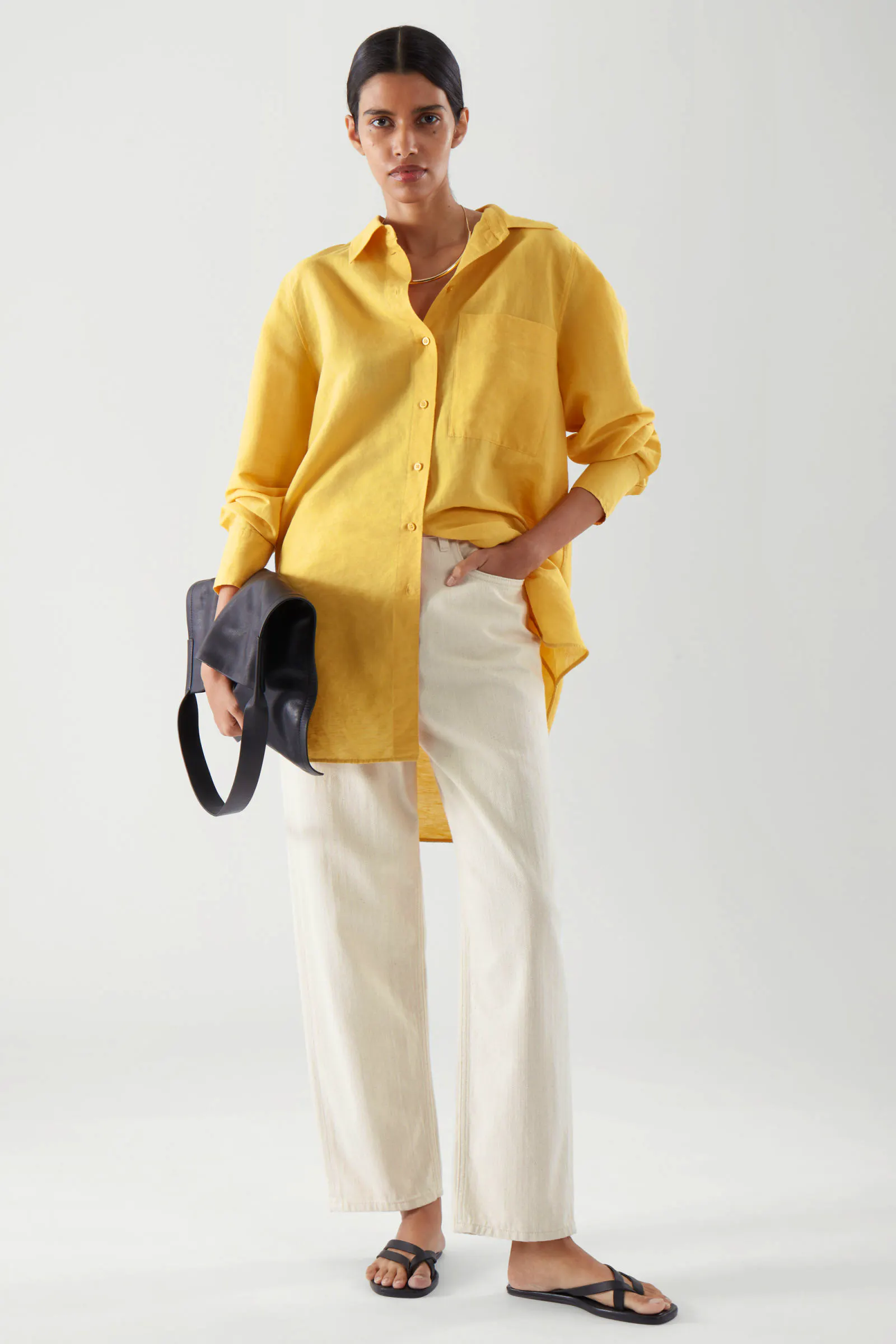 Cos Stores Oversized Linen Shirt, £59