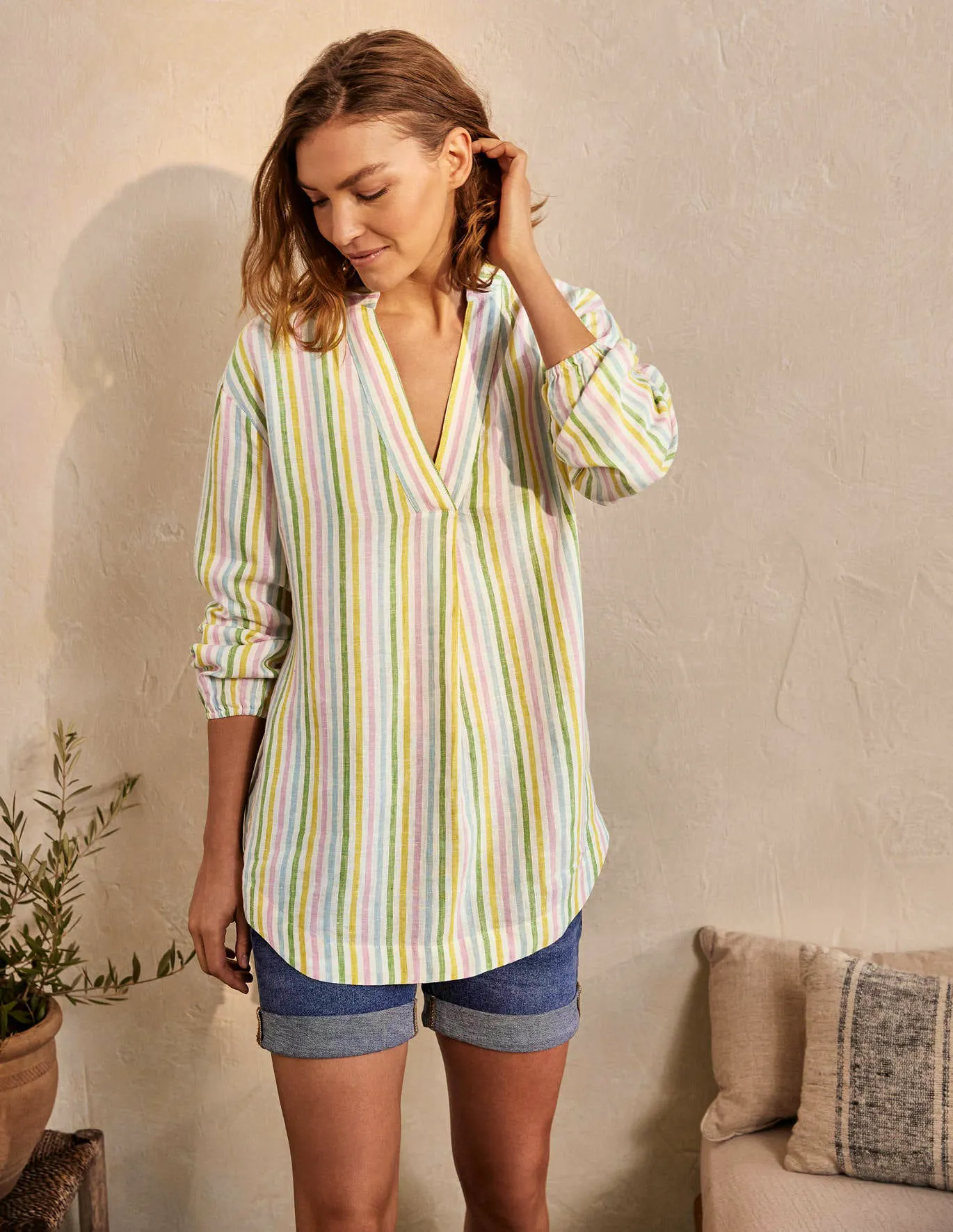 Boden Hannah Linen Shirt, £80