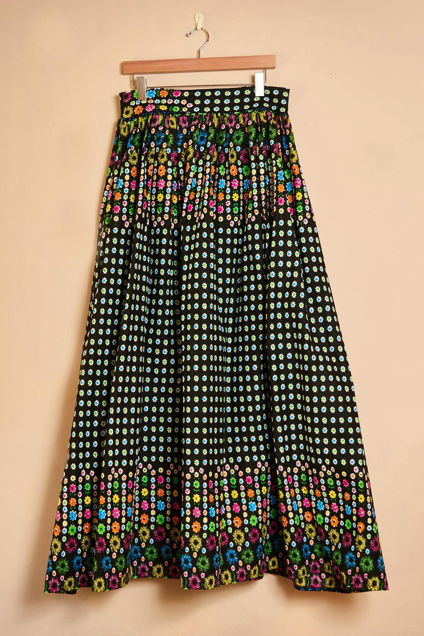 Hadeda Maxi Skirt – Neon Print, £180