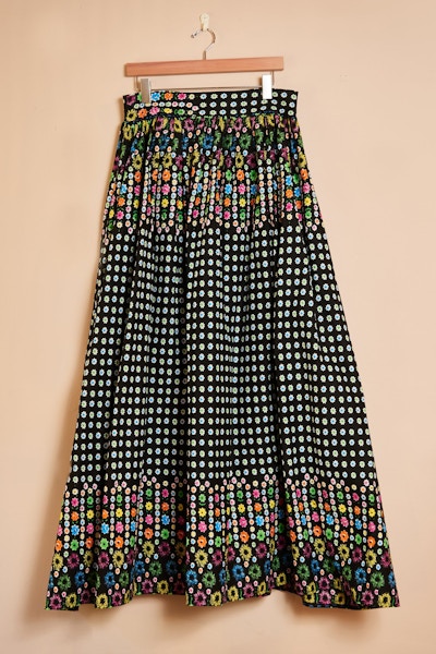 Hadeda Maxi Skirt – Neon Print, £180