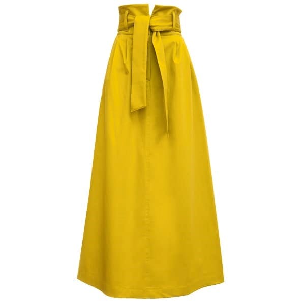 Julia Allert High Waist A Line Long Skirt With Belt, £214