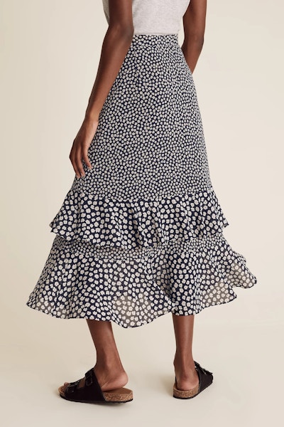 Marks & Spencer Pleated Midi A-Line Skirt, £35