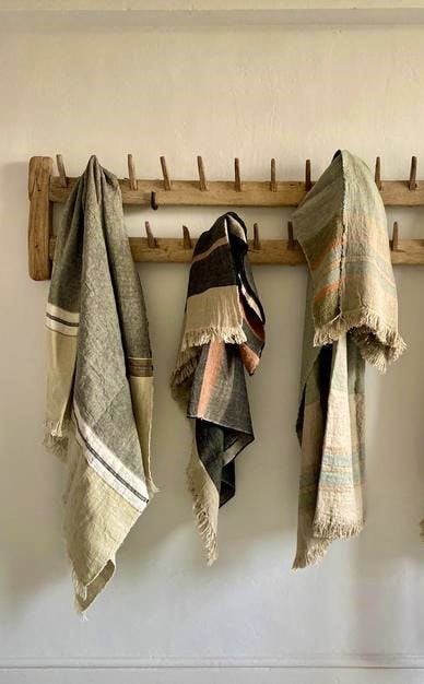 Bailey’s Belgian Linen Blankets, £135