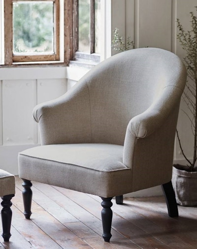 Rowen & Wren Clandon Linen Armchair, £840