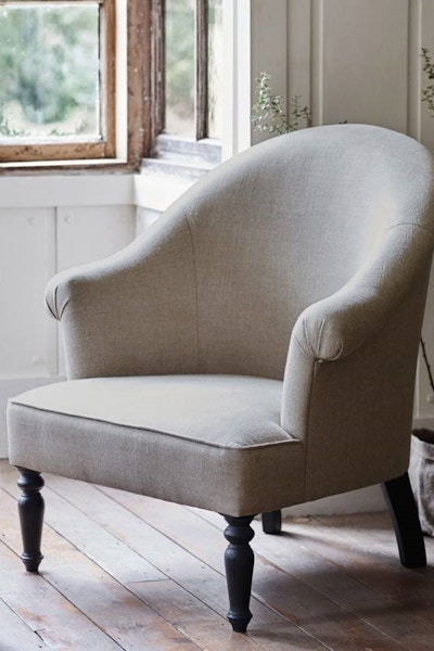 Rowen & Wren Clandon Linen Armchair, £840